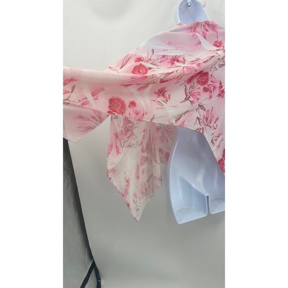 Forever 21 Floral Lightweight Pullover Shawl - One Size - Picture 4 of 6